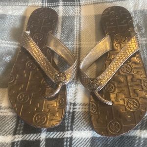 Tory Burch Flip Flops Sandals Size 7.5